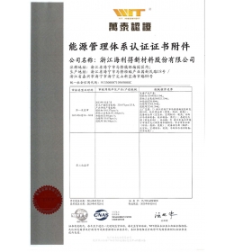 ISO 50001證書